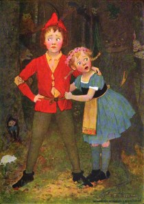 "'I Am Afraid!' Said Gretel, 'How Full of Ghosts the Wood Seems!'"