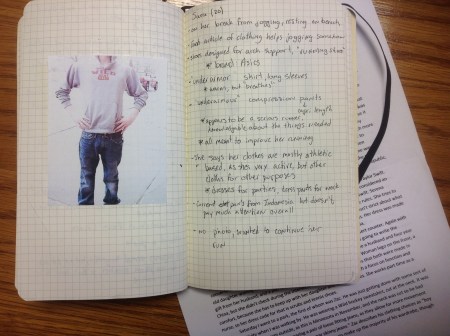 Subject of clothing. Subject to clothing.