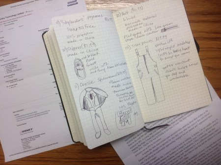 Field Notebook. Writeup. Research.