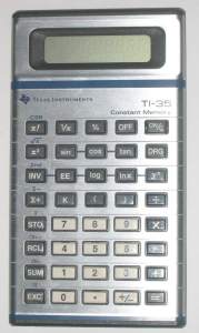 High School TI-35 (1980s)